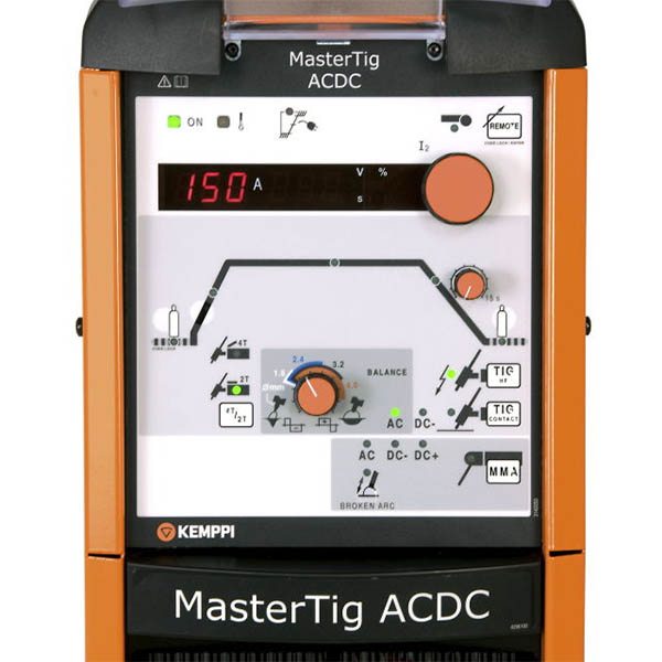 Панель управления MasterTig ACDC Basic